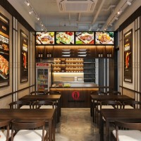 Thiết kế nhà hàng Sushi 50m2   